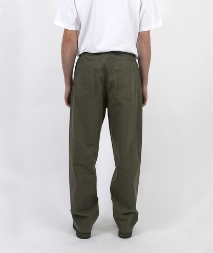 New Five Pocket Pant Green
