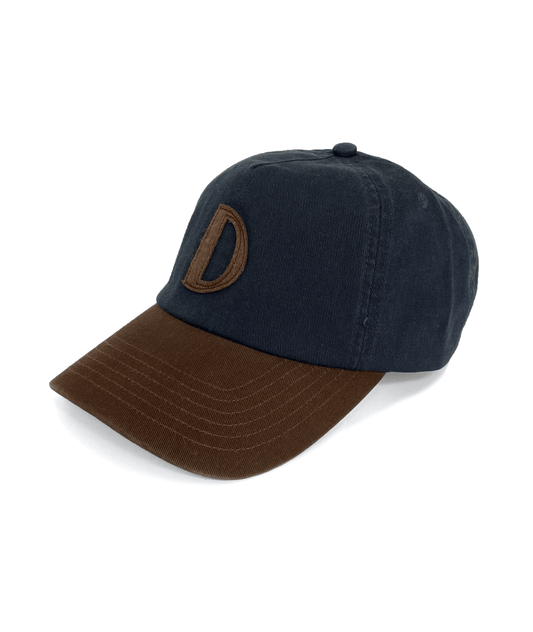 D Snap Cap Navy/Brown