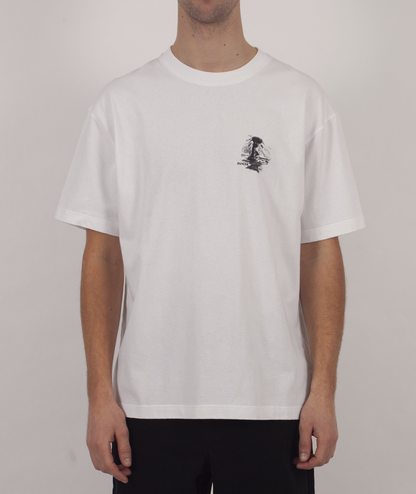 Waterfall tee White