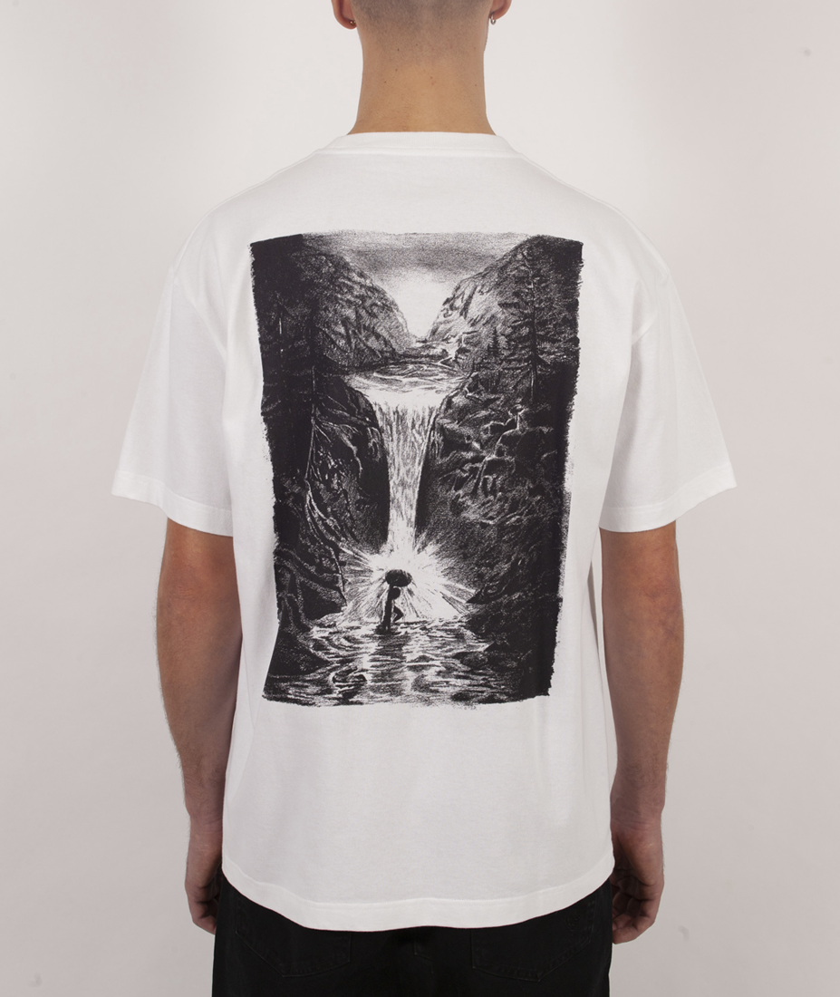 Waterfall tee White