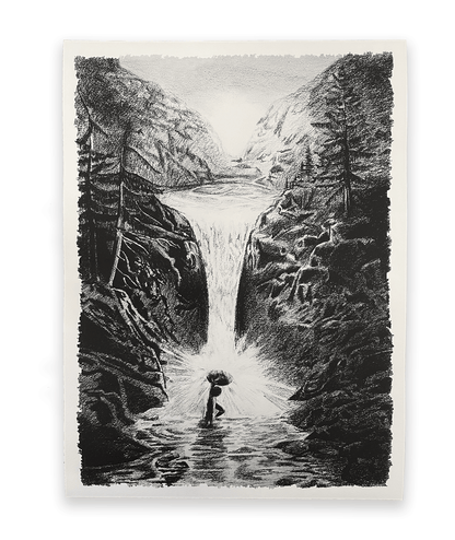 Waterfall Giclée Print