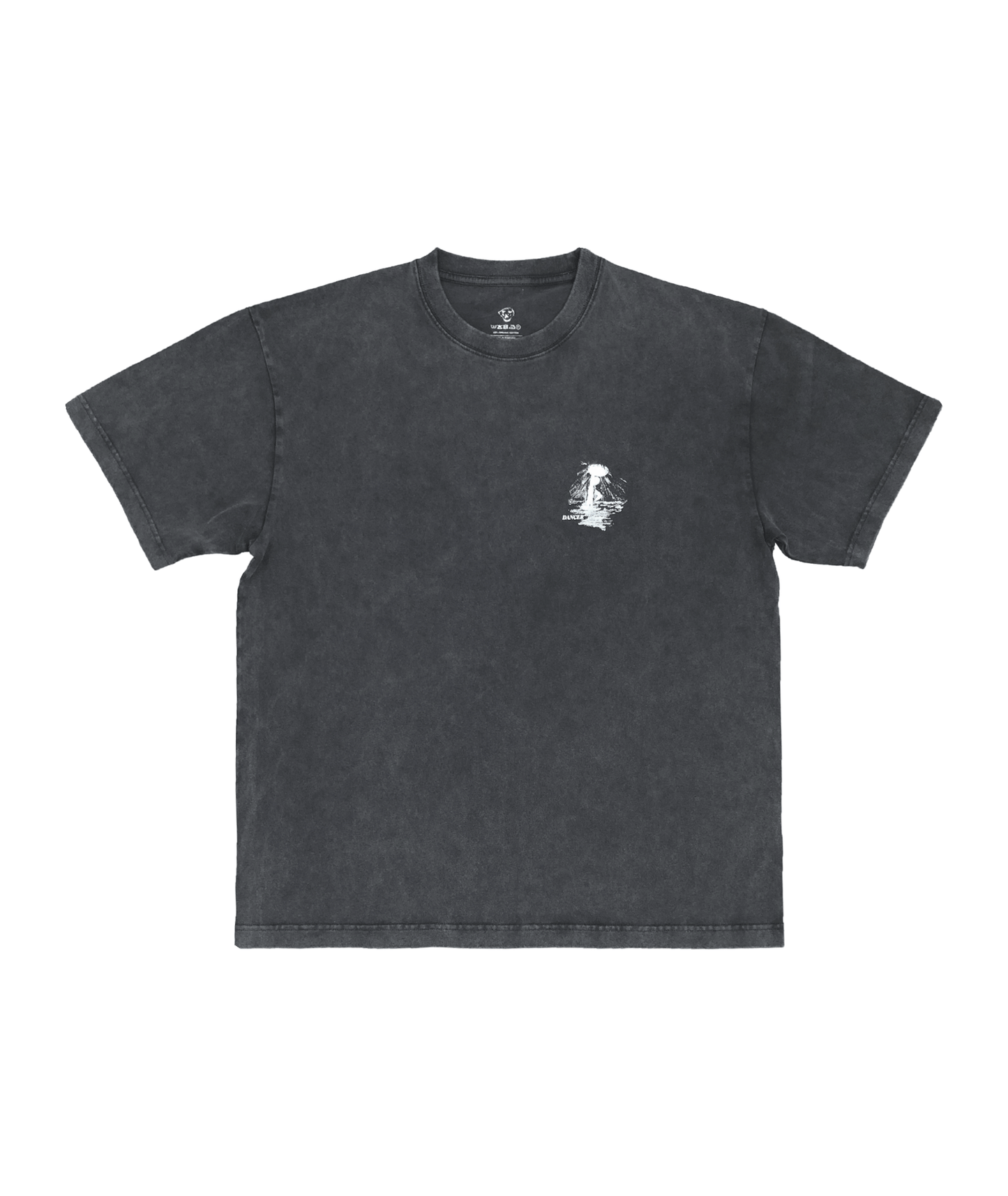 Waterfall tee Washed Black