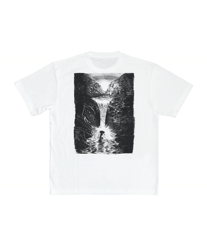 Waterfall tee White
