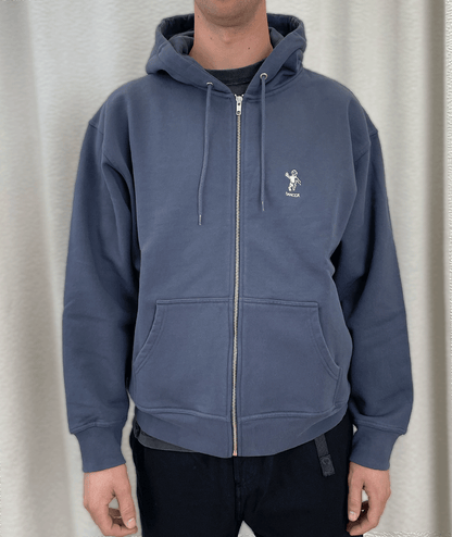 OG Logo Zip Hood Navy
