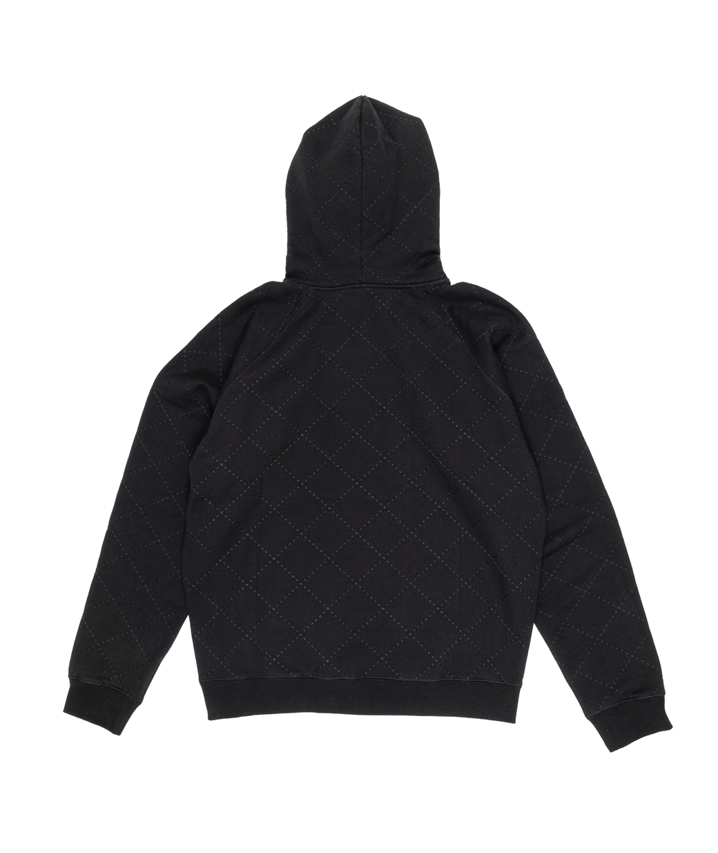 OG Diamond Stitch Hoodie Black