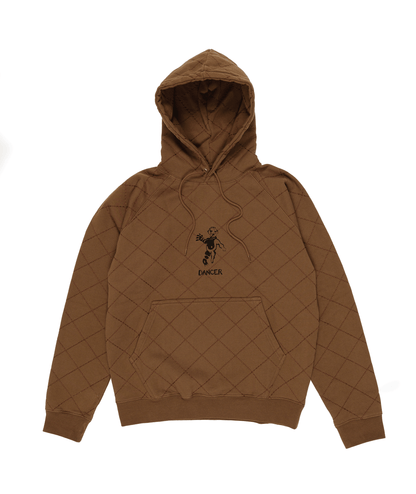 OG Diamond Stitch Hoodie Brown