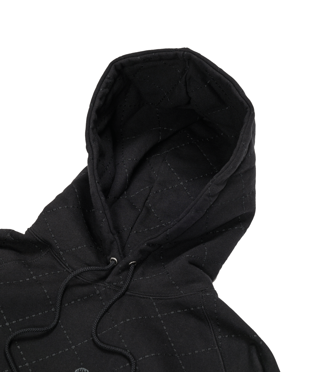 OG Diamond Stitch Hoodie Black