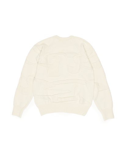 Triple Logo Knit Natural