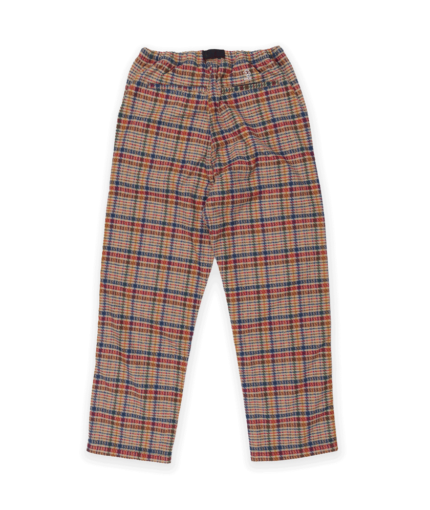 Belted Simple Pant Multi Check