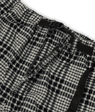 Load image into Gallery viewer, Belted Simple Pant Black Check