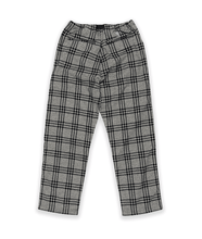 Load image into Gallery viewer, Belted Simple Pant Black Check