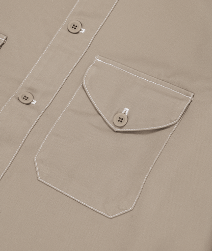 Litlle Big Pocket Shirt Khaki