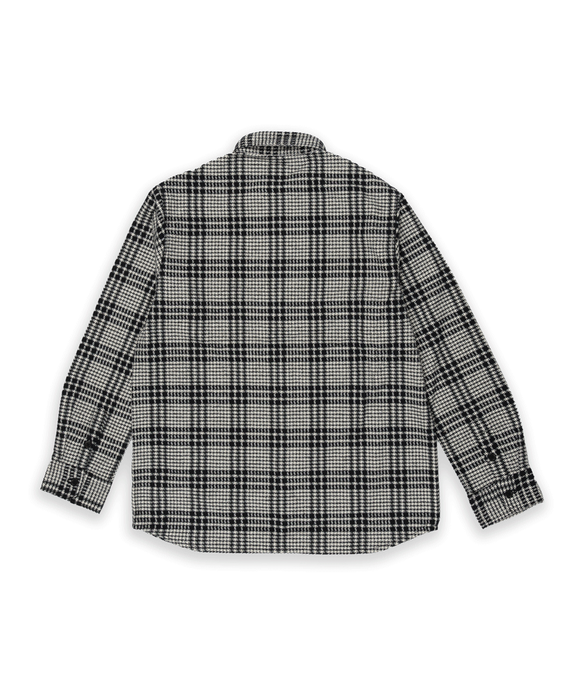 Double Pocket Shirt Black Check