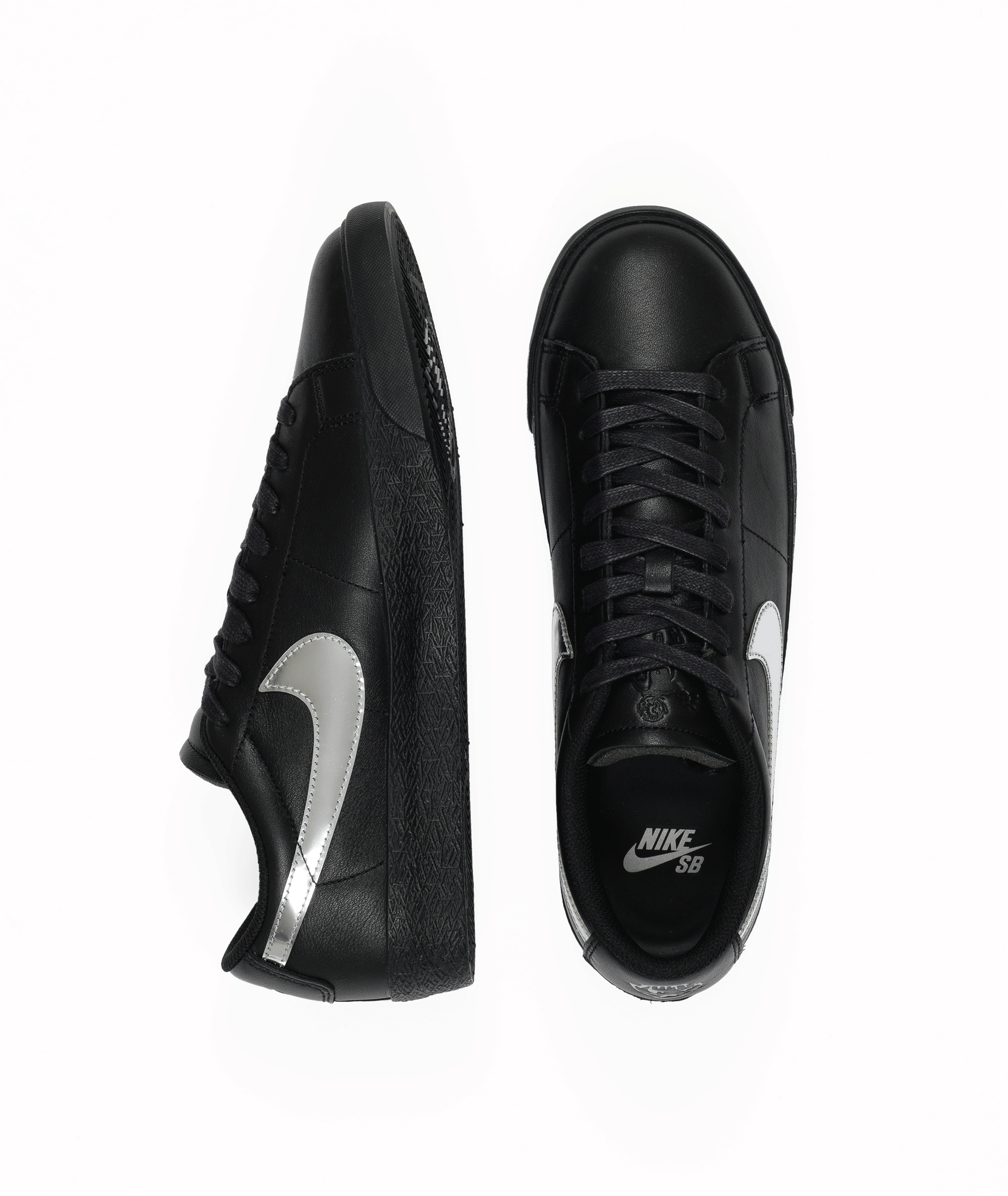 Nike sb blazer low white black online