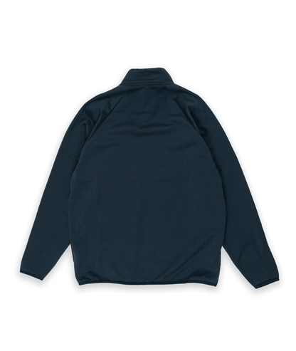 Fleece Zip Track Navy