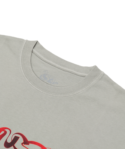 Analog Triple Logo Tee Oyster Grey