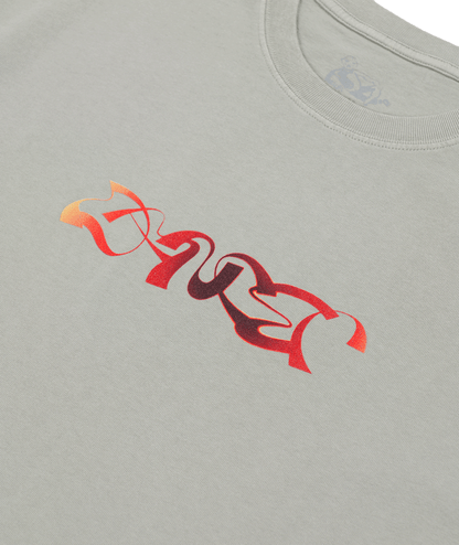 Analog Triple Logo Tee Oyster Grey