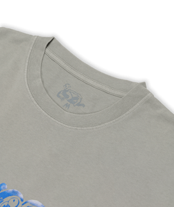 Butterfly Belly Tee Oyster Grey
