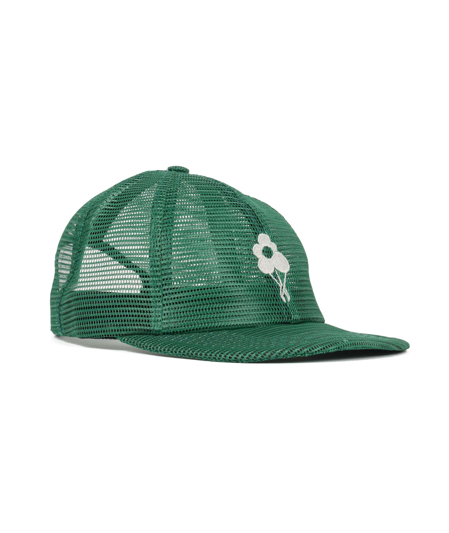 Mesh Flower Cap Green