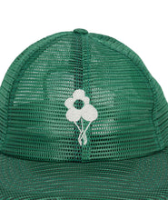 Load image into Gallery viewer, Mesh Flower Cap Green