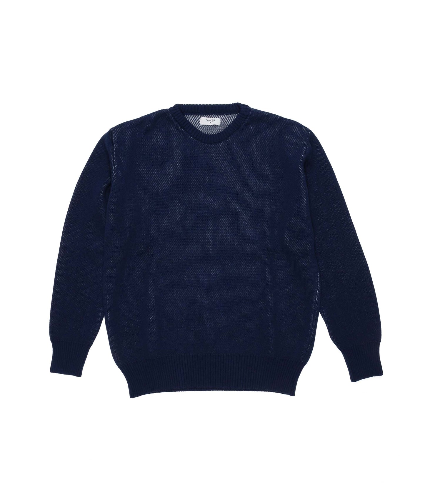 Elbow Logo Crew Knit Navy