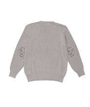 Load image into Gallery viewer, Elbow Logo Crew Knit Grey