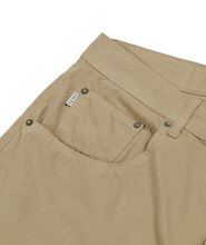 Load image into Gallery viewer, Five Pocket Pant Khaki