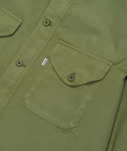 Double Pocket Shirt Faded Green