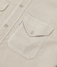 Load image into Gallery viewer, Double Pocket Overshirt Oyster White