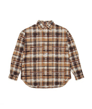 Load image into Gallery viewer, Danssoni One Pocket Shirt Brown Mix