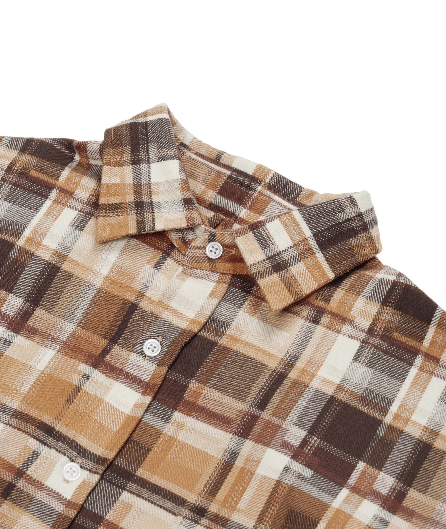 Danssoni One Pocket Shirt Brown Mix