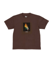 Load image into Gallery viewer, Burning Tee Brown