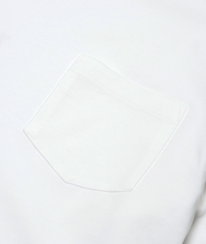 Blank LS Tee White