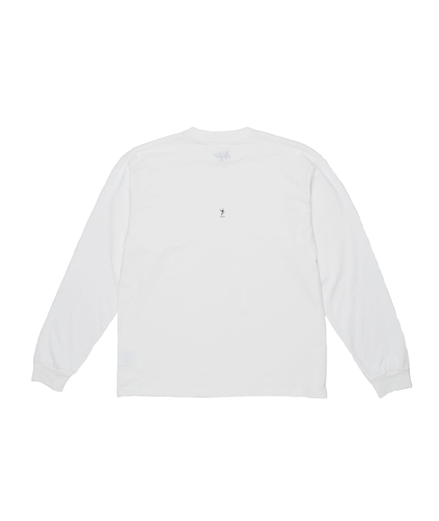 Blank LS Tee White