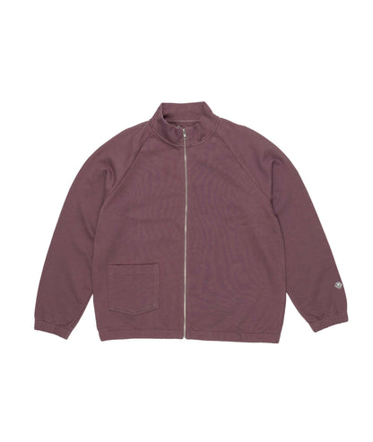 Zip Track Crew Faded Rose